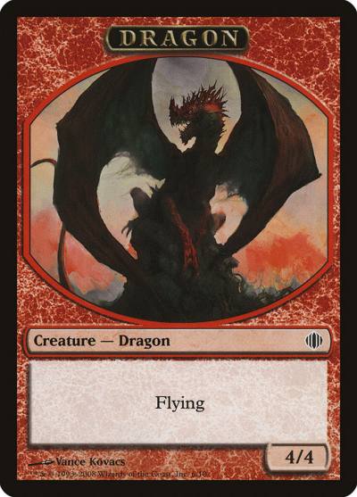 Dragon TALA-6 Shards of Alara Tokens Magic card