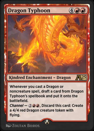 Dragon Typhoon YTDM-12 Alchemy: Tarkir Magic card