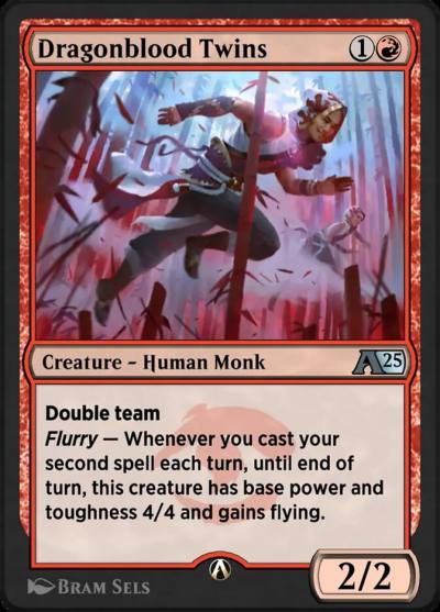 Dragonblood Twins YTDM-10 Alchemy: Tarkir Magic card