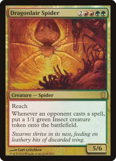 Dragonlair Spider CM1-6 Commander's Arsenal Magic card