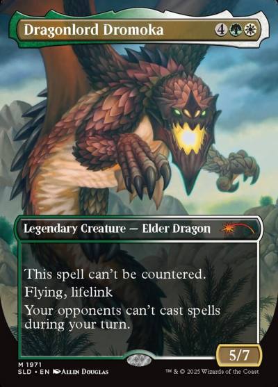 Dragonlord Dromoka // Dragonlord Dromoka SLD-1971 Secret Lair Drop Magic card