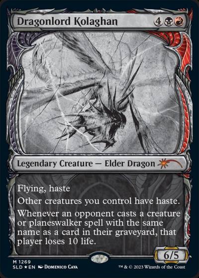 Dragonlord Kolaghan SLD-1269 Secret Lair Drop Magic card