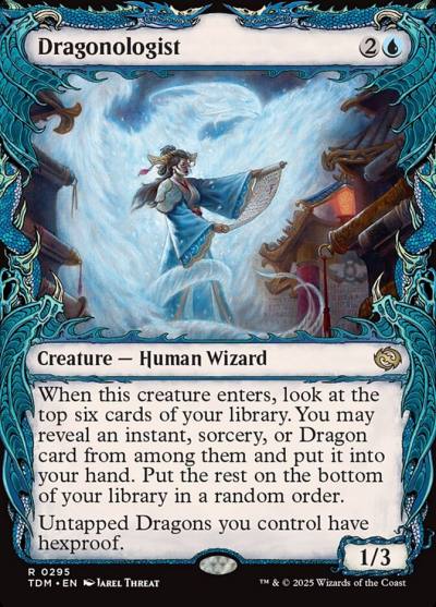 Dragonologist TDM-295 Tarkir: Dragonstorm Magic card