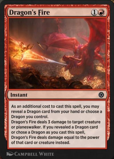 Dragon's Fire HBG-178 Alchemy Horizons: Baldur's Gate Magic card