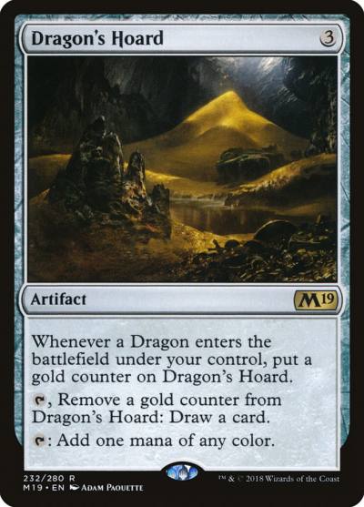 Dragon's Hoard M19-232 Core Set 2019 Magic card