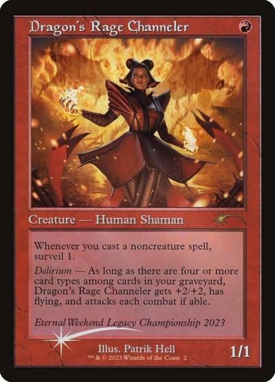 Dragon's Rage Channeler PEWK-2023B Eternal Weekend Magic card