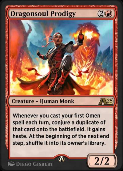 Dragonsoul Prodigy YTDM-11 Alchemy: Tarkir Magic card