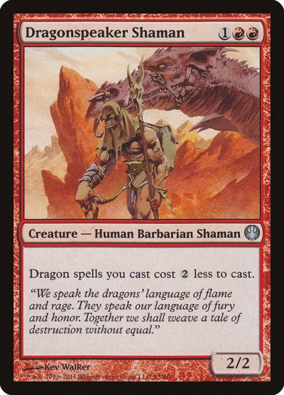 Dragonspeaker Shaman DDG-53 Duel Decks: Knights vs. Dragons Magic card