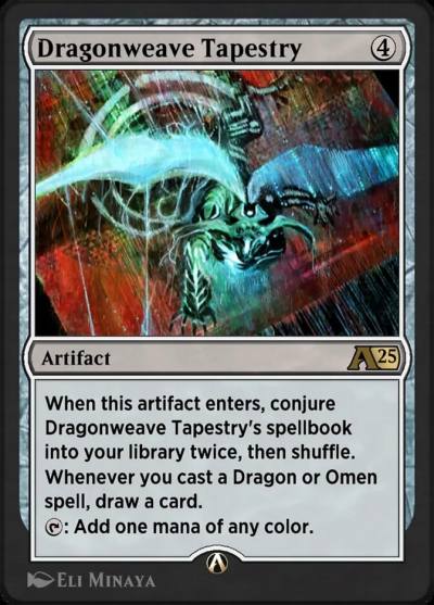 Dragonweave Tapestry YTDM-29 Alchemy: Tarkir Magic card