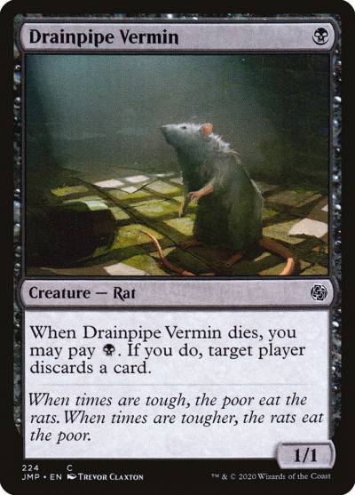 Drainpipe Vermin JMP-224 Jumpstart Magic card