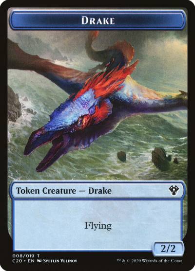 Drake TC20-8 Commander 2020 Tokens Magic card