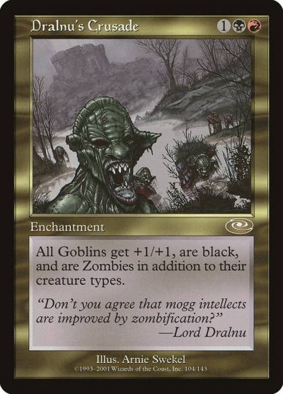 Dralnu's Crusade PLS-104 Planeshift Magic card