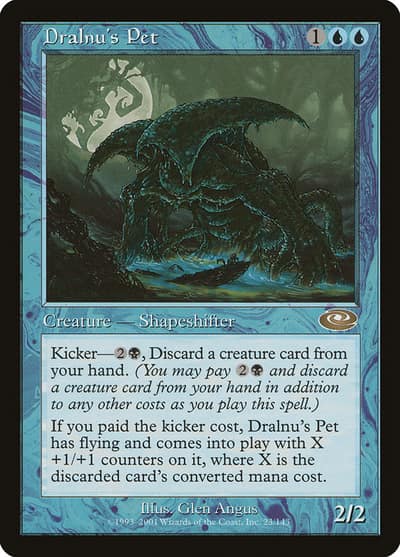Dralnu's Pet 23 Planeshift Magic card