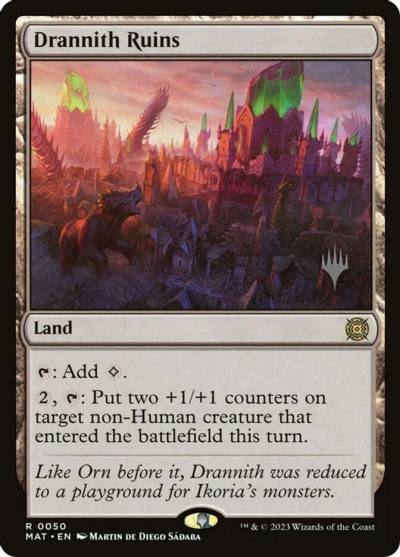 Drannith Ruins PMAT-50P March of the Machine: The Aftermath Promos Magic card