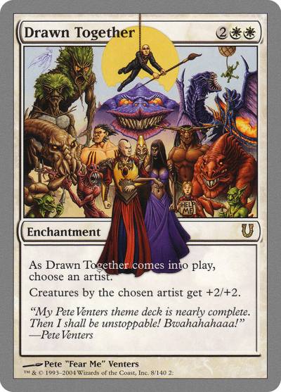 Drawn Together UNH-8 Unhinged Magic card