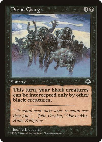 Dread Charge POR-88 Portal Magic card