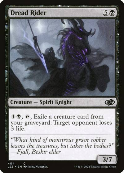 Dread Rider J22-404 Jumpstart 2022 Magic card