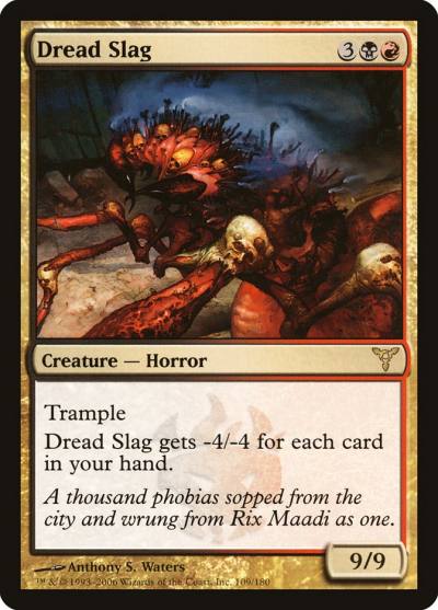 Dread Slag 109 Dissension Magic card