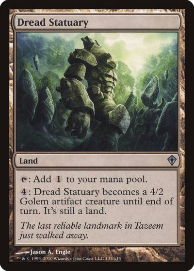 Dread Statuary WWK-135 Worldwake Magic card