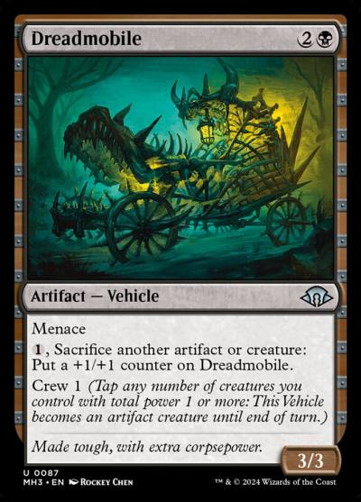 Dreadmobile MH3-87 Modern Horizons 3 Magic card