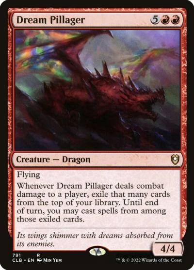 Dream Pillager CLB-791 Commander Legends: Battle for Baldur's Gate Magic card