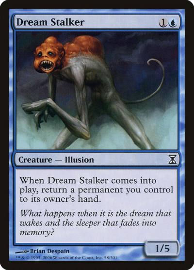 Dream Stalker TSP-58 Time Spiral Magic card