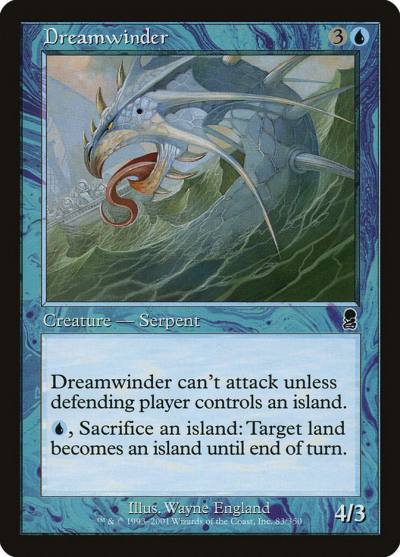 Dreamwinder 83 Odyssey Magic card