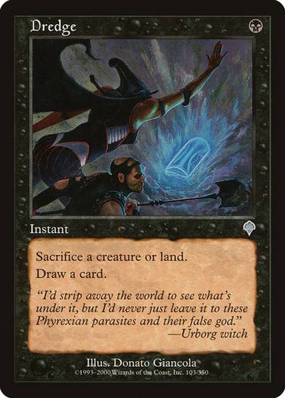 Dredge INV-103 Invasion Magic card