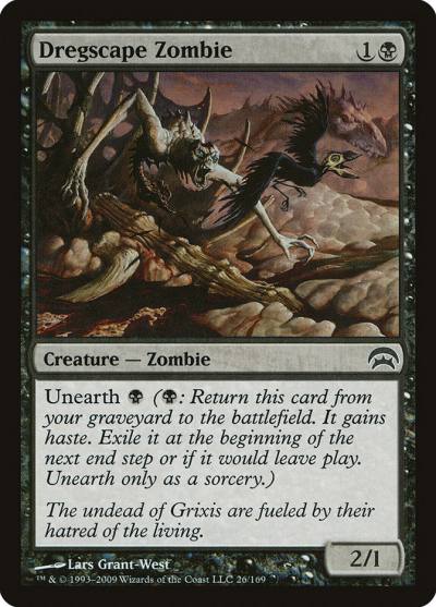 Dregscape Zombie HOP-26 Planechase Magic card