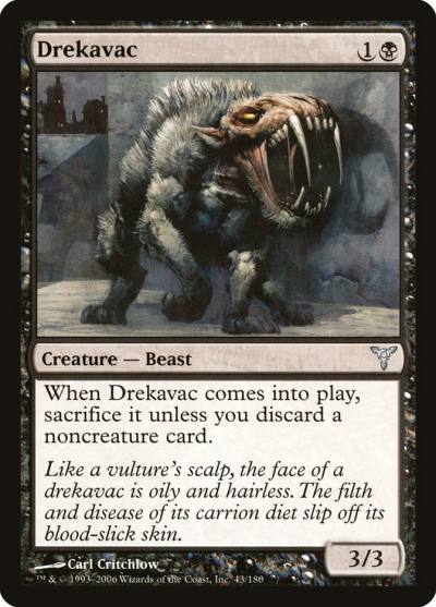Drekavac 43 Dissension Magic card