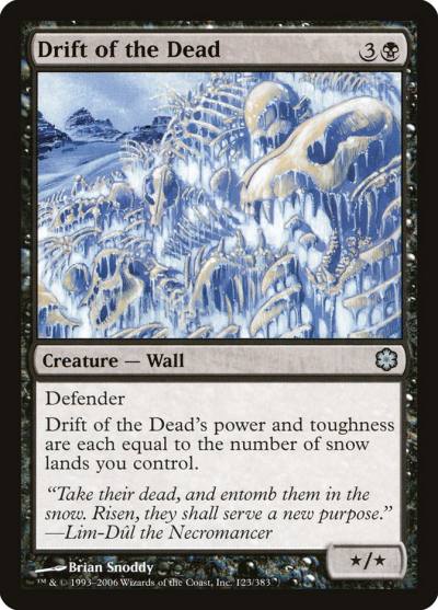 Drift of the Dead CST-123 Coldsnap Theme Decks Magic card