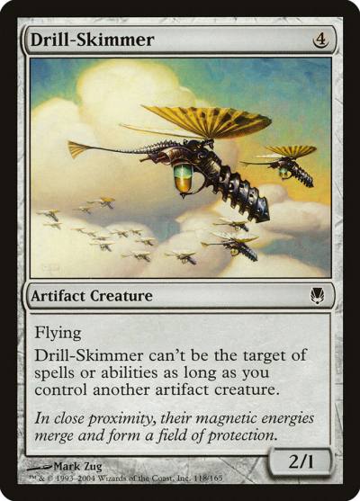 Drill-Skimmer 118 Darksteel Magic card