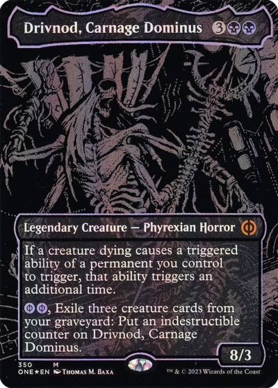Drivnod, Carnage Dominus ONE-350 Phyrexia: All Will Be One Magic card