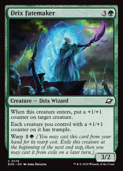 Drix Fatemaker 178 Edge of Eternities Magic card
