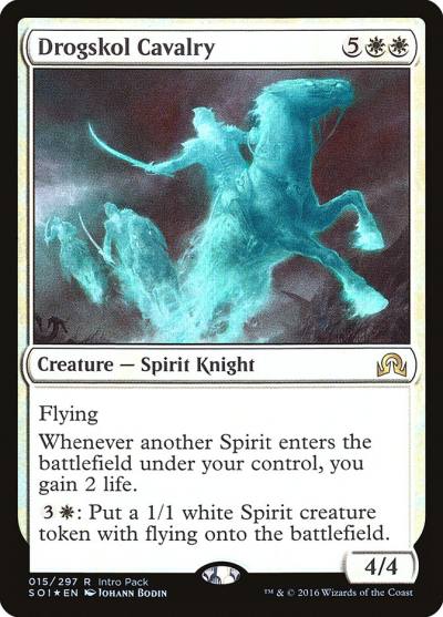 Drogskol Cavalry PSOI-15 Shadows over Innistrad Promos Magic card