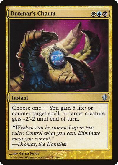 Dromar's Charm C13-187 Commander 2013 Magic card