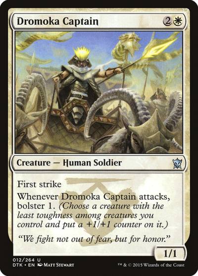 Dromoka Captain 12 Dragons of Tarkir Magic card