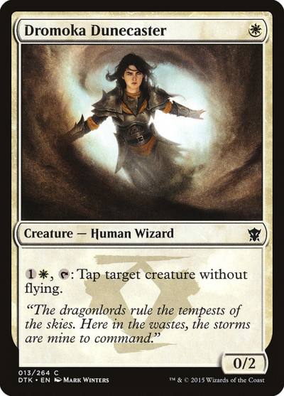 Dromoka Dunecaster 13 Dragons of Tarkir Magic card
