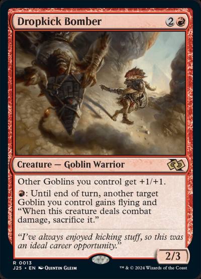 Dropkick Bomber J25-13 Foundations Jumpstart Magic card