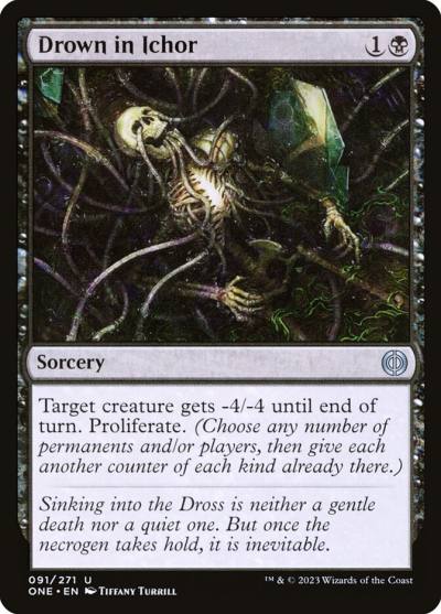 Drown in Ichor ONE-91 Phyrexia: All Will Be One Magic card