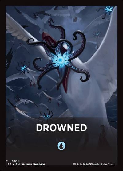 Drowned FJ25-11 Foundations Jumpstart Front Cards Magic card