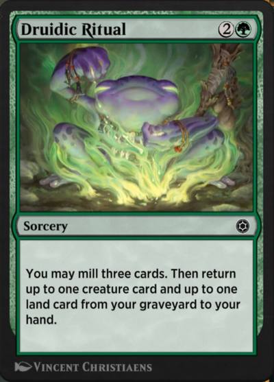 Druidic Ritual HBG-208 Alchemy Horizons: Baldur's Gate Magic card