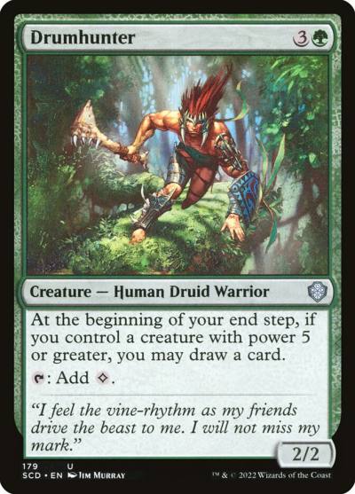 Drumhunter SCD-179 Starter Commander Decks Magic card