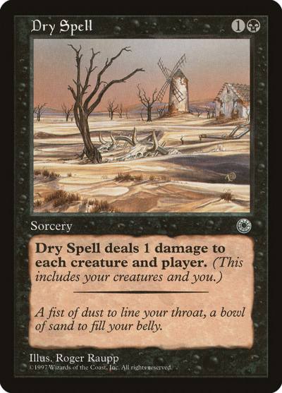Dry Spell POR-90 Portal Magic card