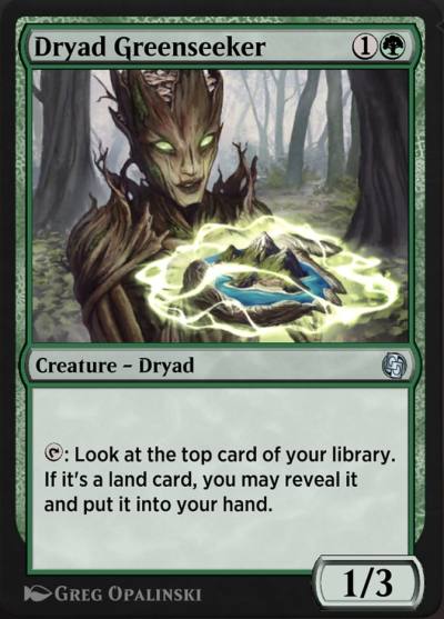 Dryad Greenseeker AJMP-178 Jumpstart Arena Exclusives Magic card