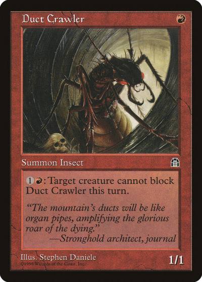Duct Crawler STH-79 Stronghold Magic card