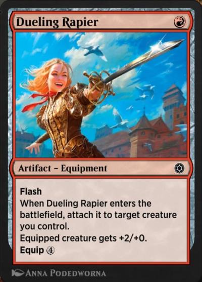 Dueling Rapier HBG-179 Alchemy Horizons: Baldur's Gate Magic card