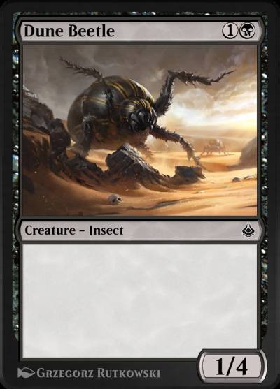 Dune Beetle AKR-104 Amonkhet Remastered Magic card