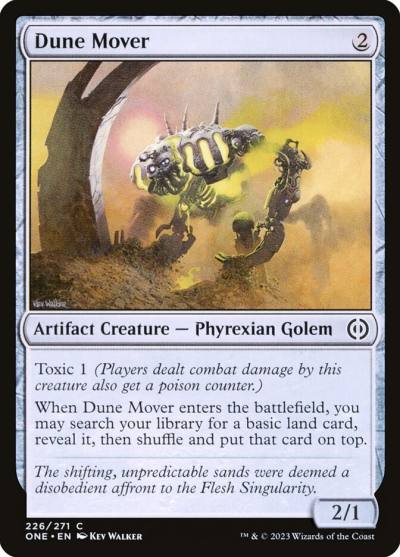 Dune Mover 226 Phyrexia: All Will Be One Magic card