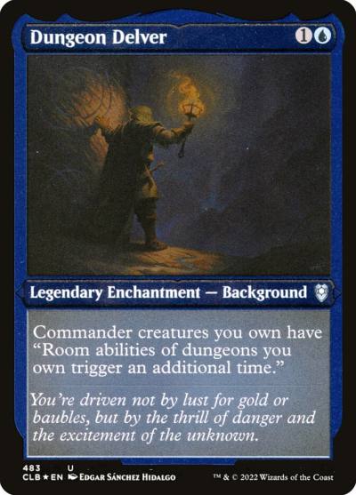 Dungeon Delver CLB-483 Commander Legends: Battle for Baldur's Gate Magic card